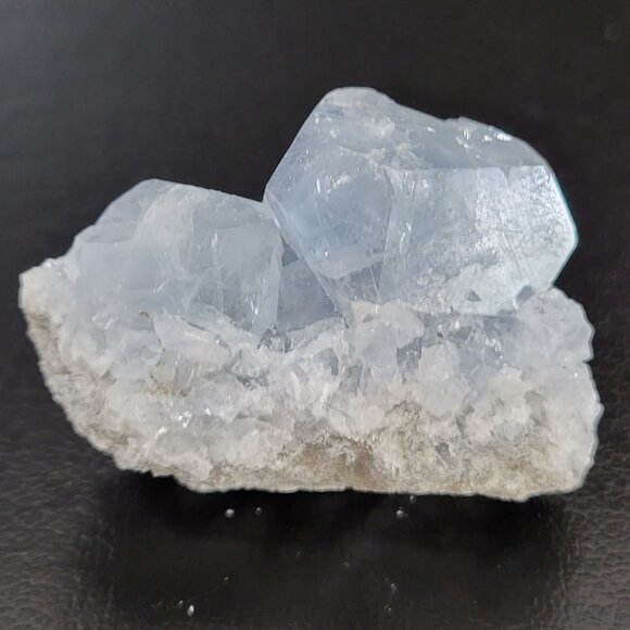Celestite Crystal Cluster Mineral Raw - Picture 5 of 8